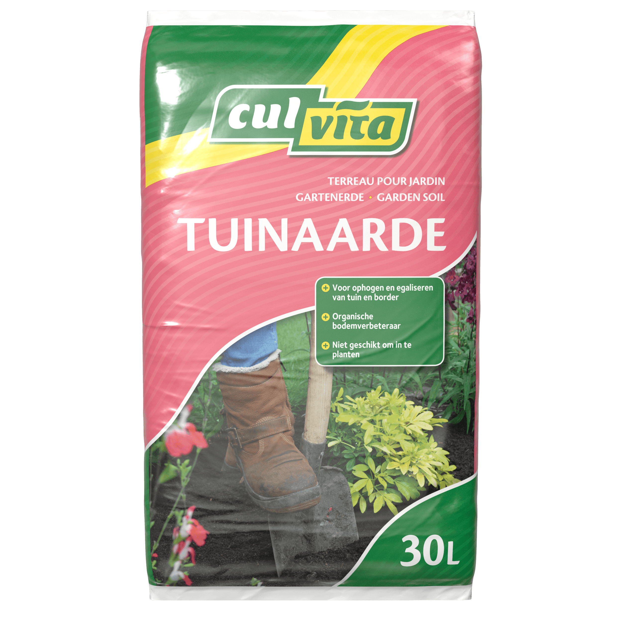 Tuinaarde 30L front Tuinaarde per zak - 30 liter - Afbeelding 1